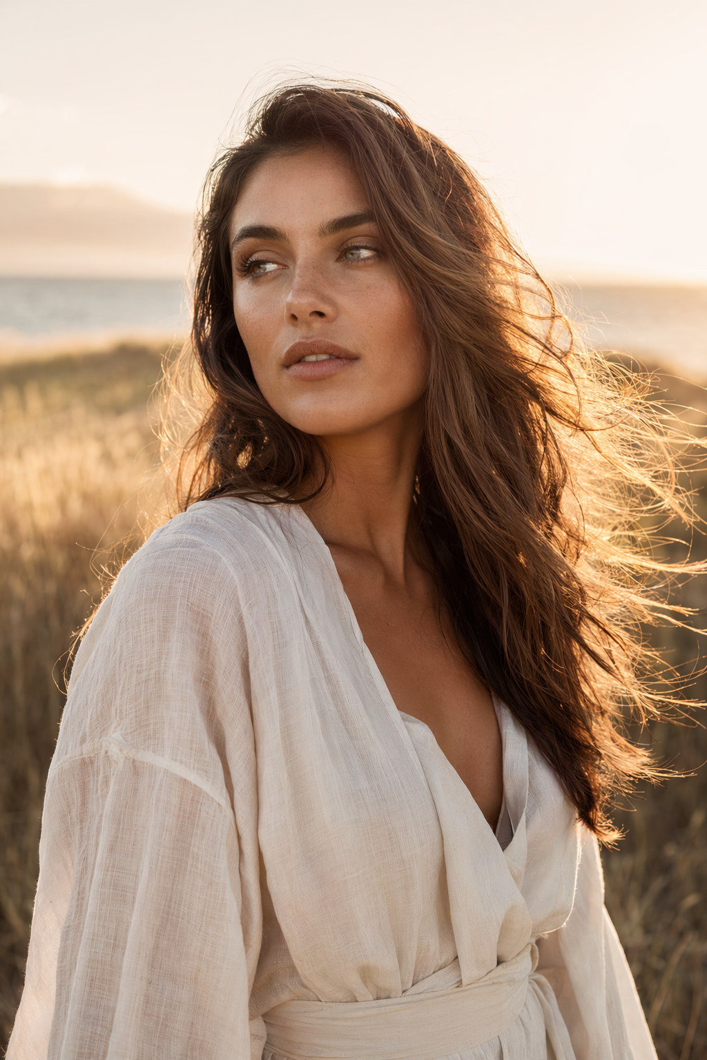 Golden Hour Beauty Portrait generated output